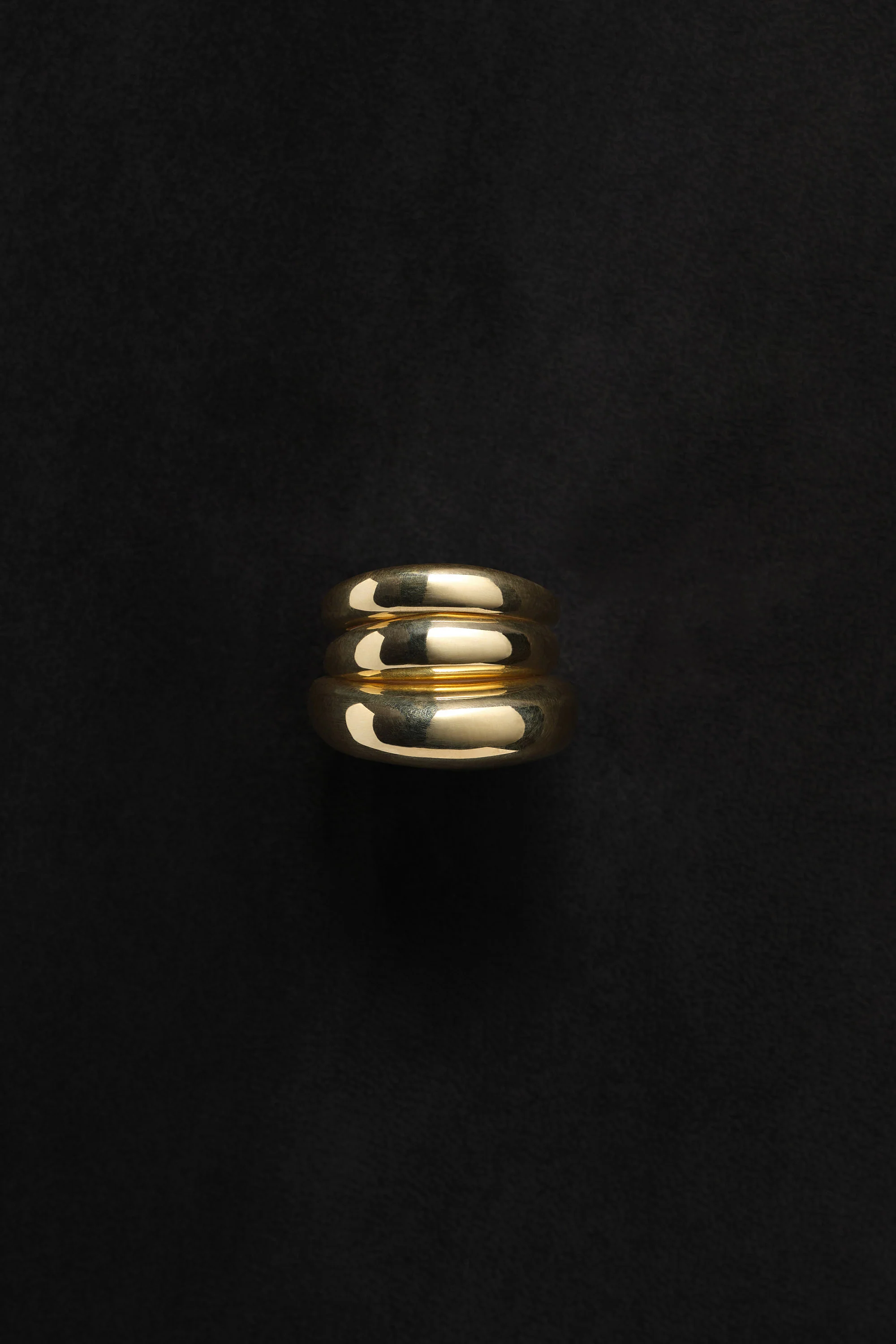 18K GOLD STACKING RINGS - Image 3