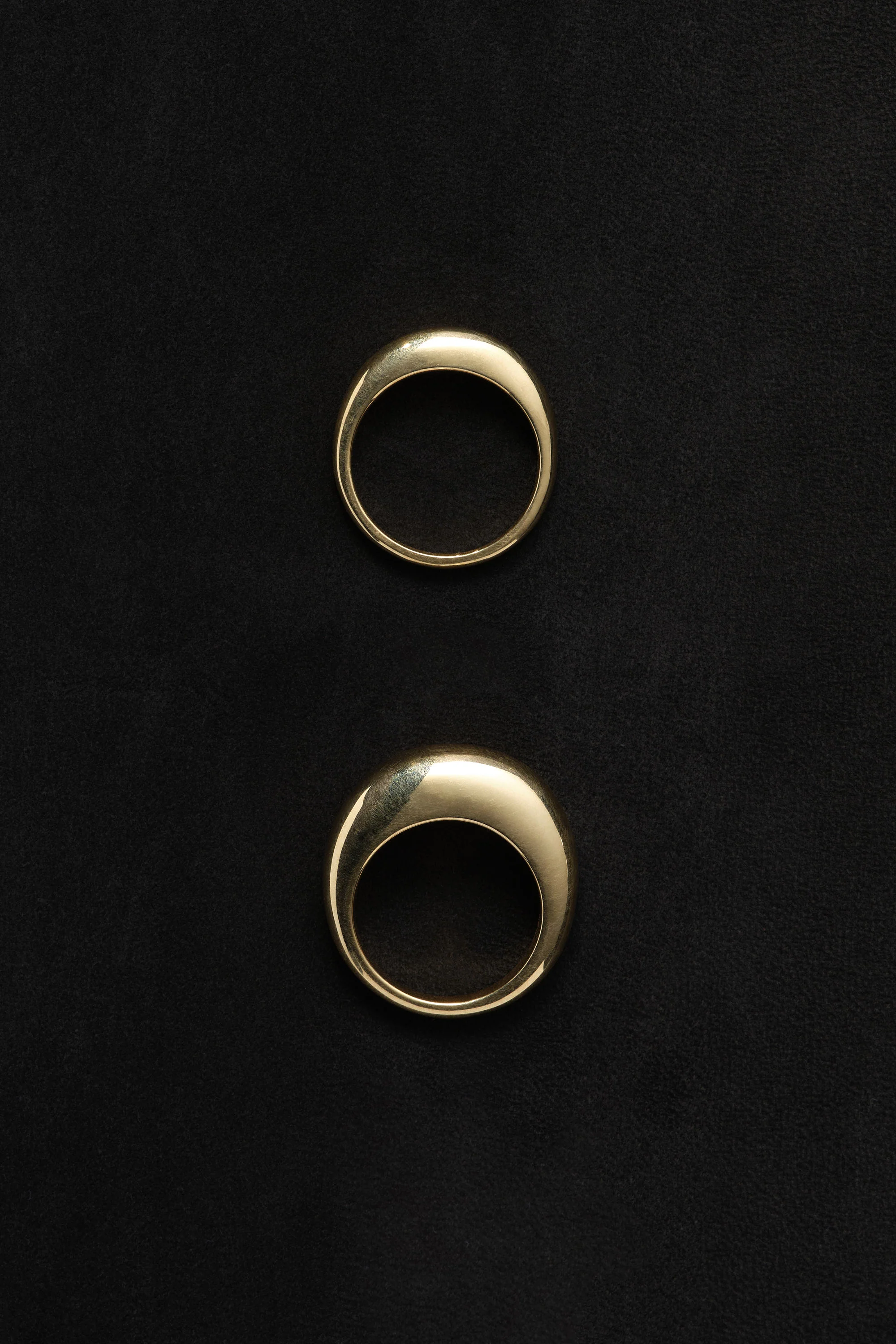 18K GOLD STACKING RINGS - Image 5