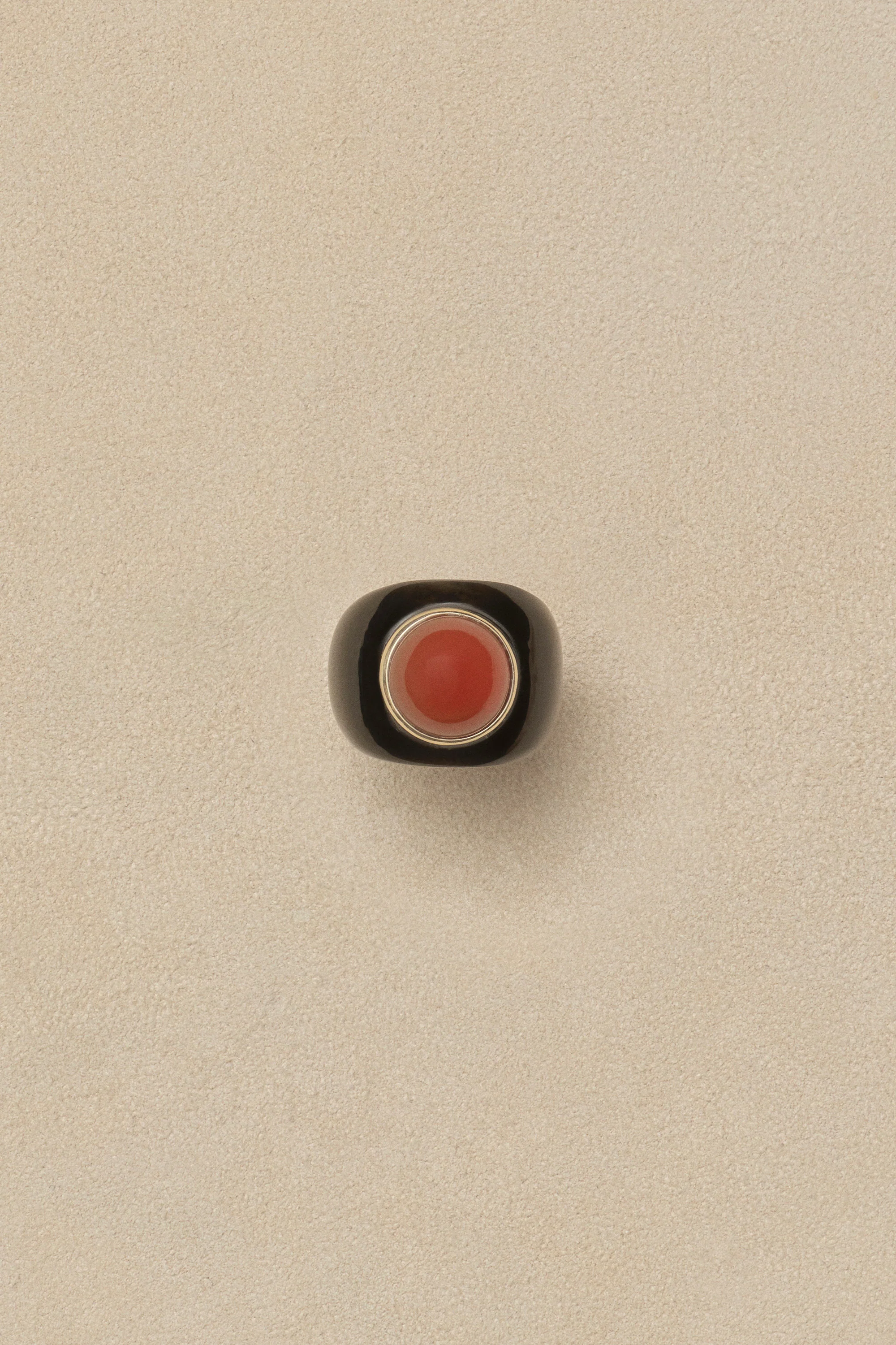 Carnelian Moon Ring - Image 3