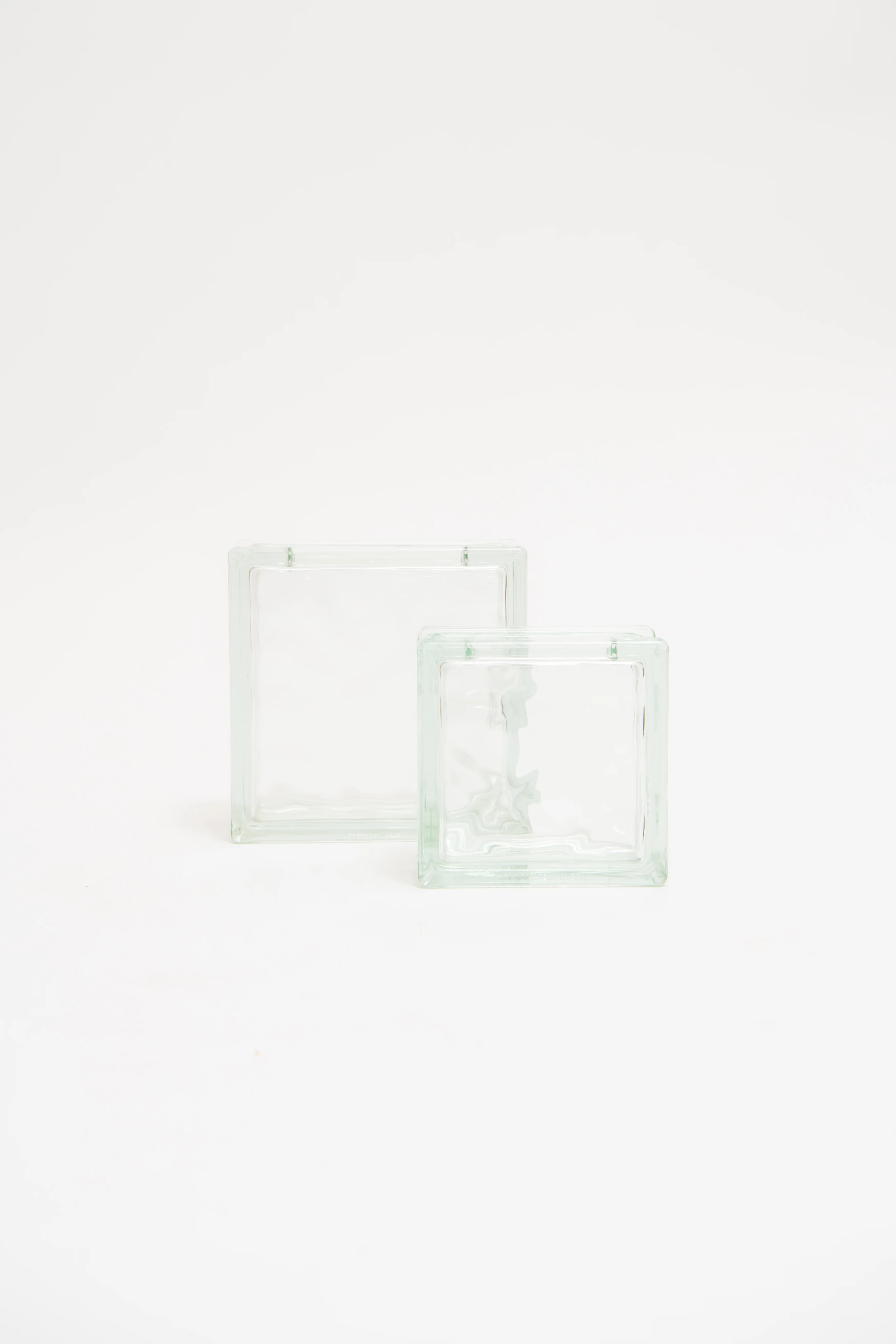 FRENCH, ‘BRIQUE DE VERRE’ VASE, C. 1940 - Image 2