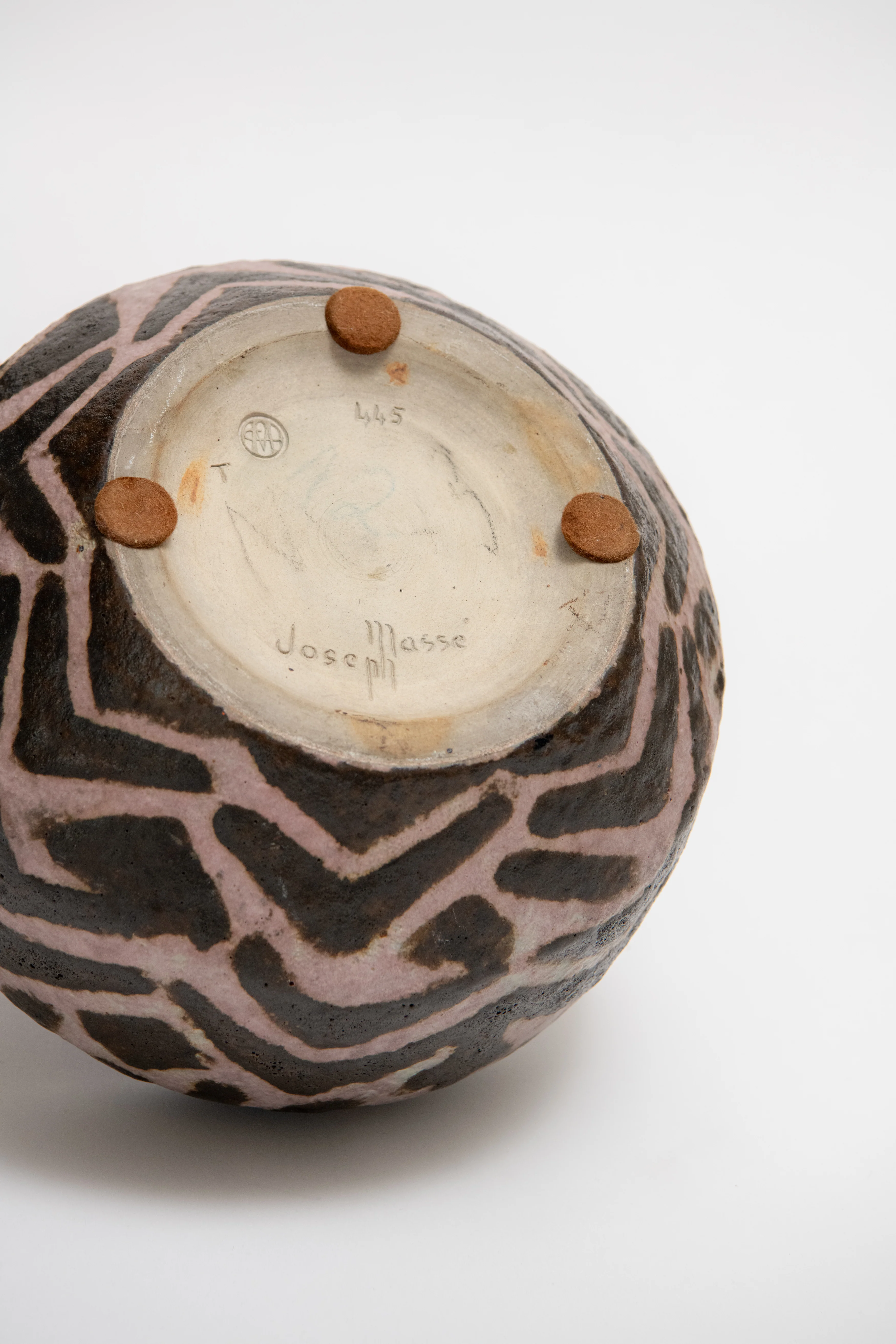 JOSEPH MASSÉ, ART DECO “AFRICANISTE” VESSEL, C. 1930 - Image 4
