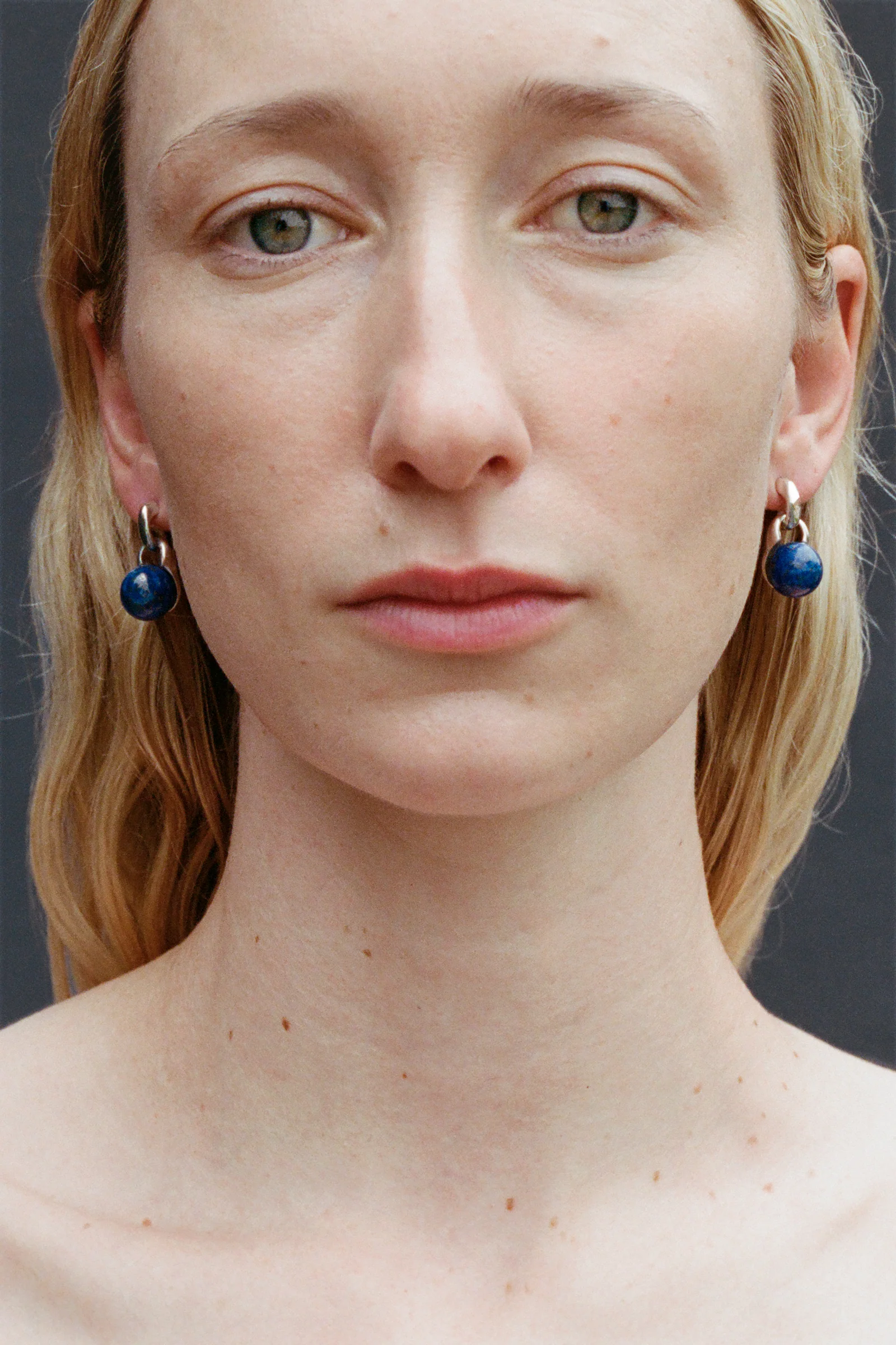 Everyday Earrings in Lapis - Image 2
