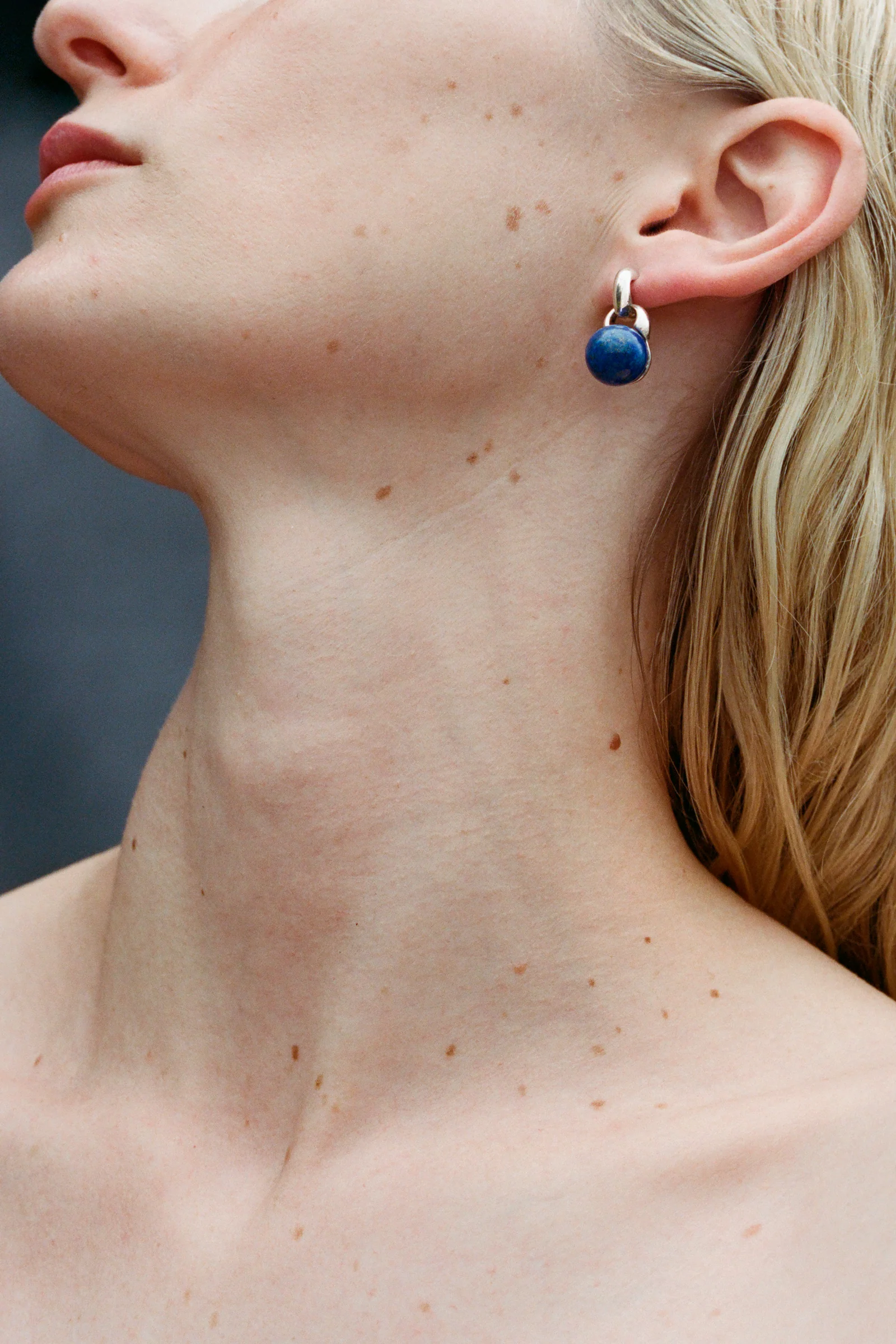 Everyday Earrings in Lapis - Image 3