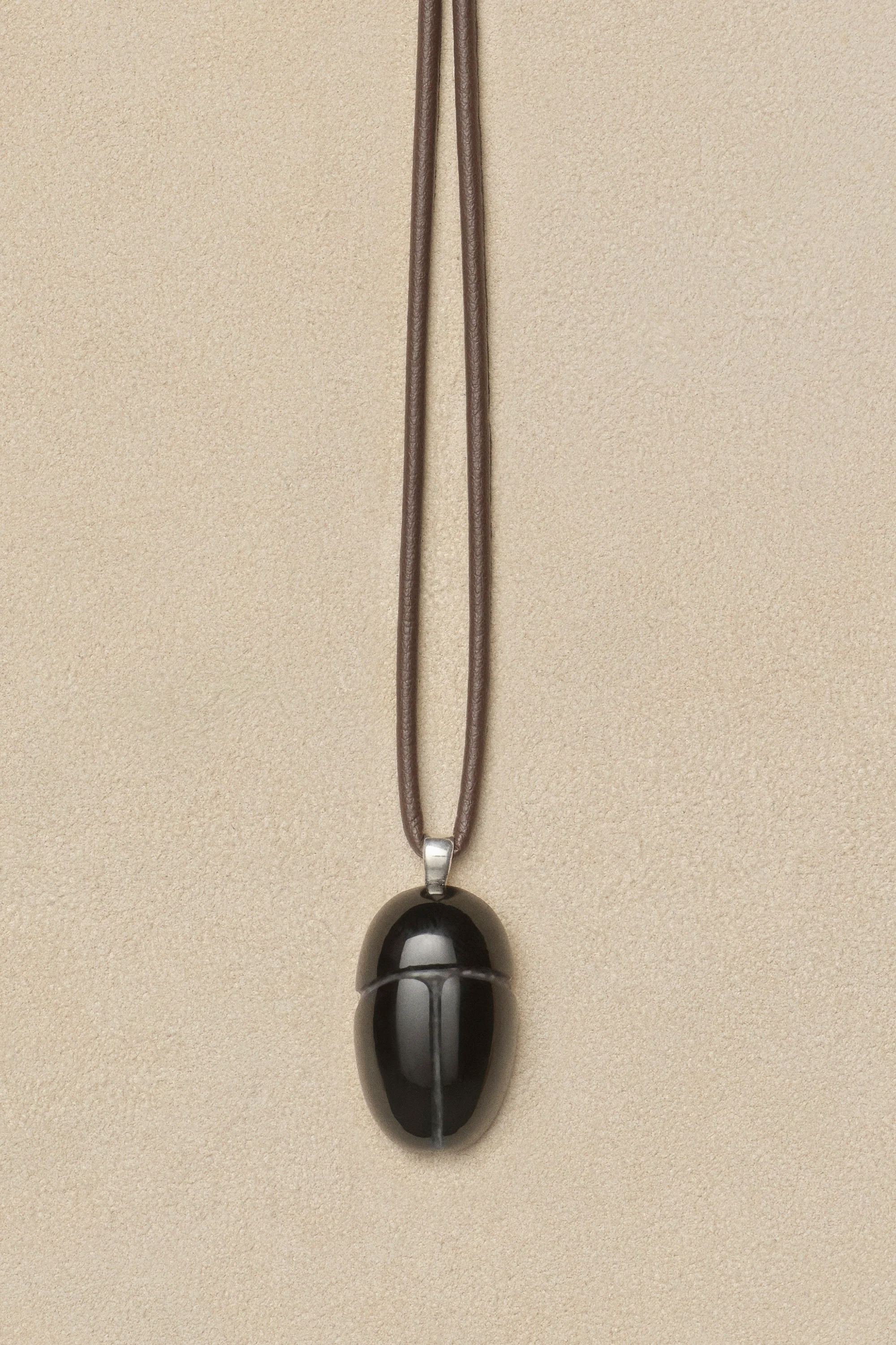 Everyday Scarab Choker in Onyx - Image 3