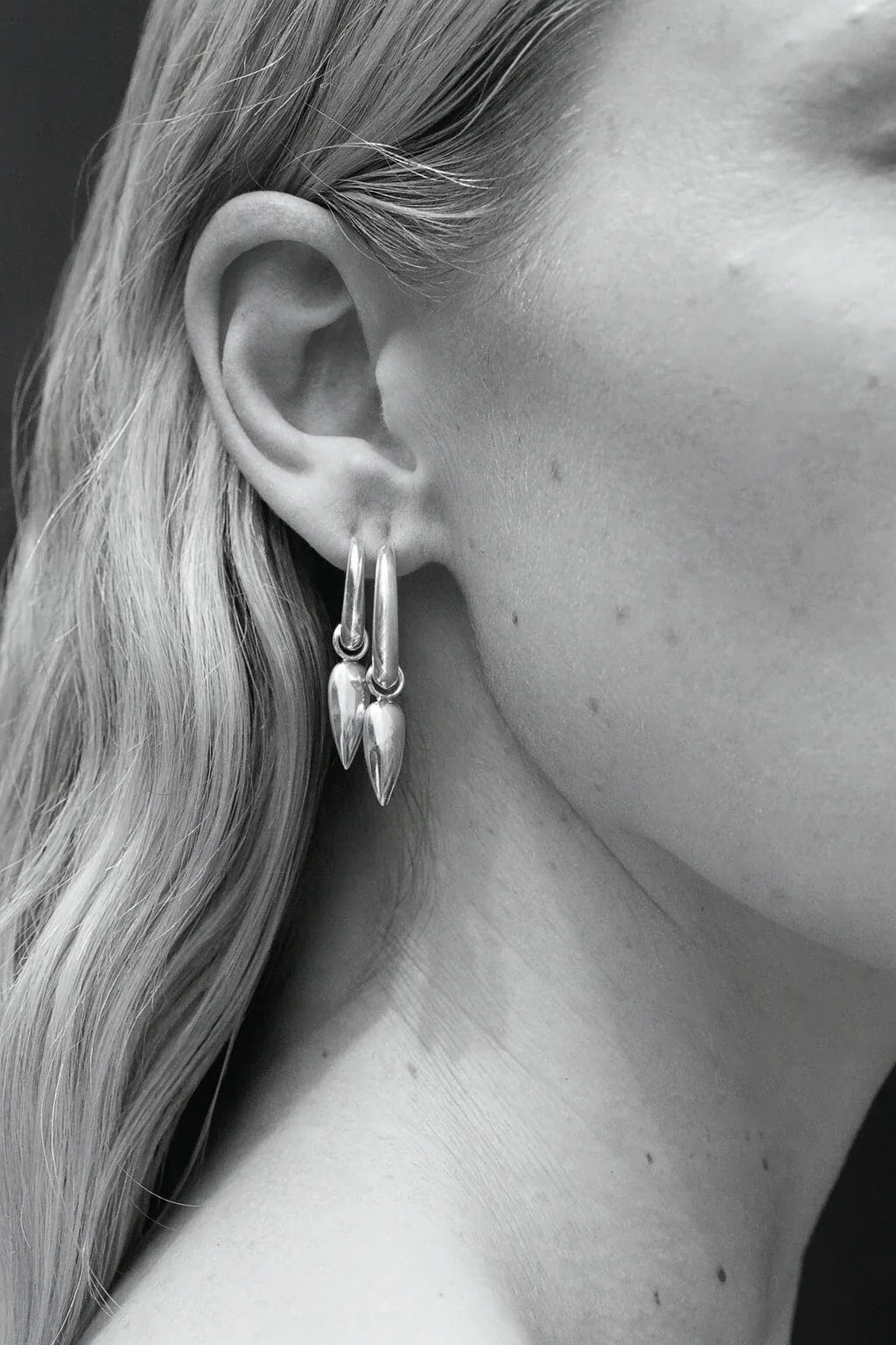 Large Spear Hoops - Image 3