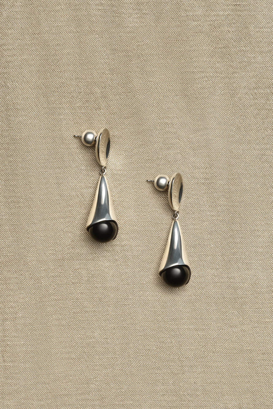 ONYX ANNA EARRINGS - Image 3