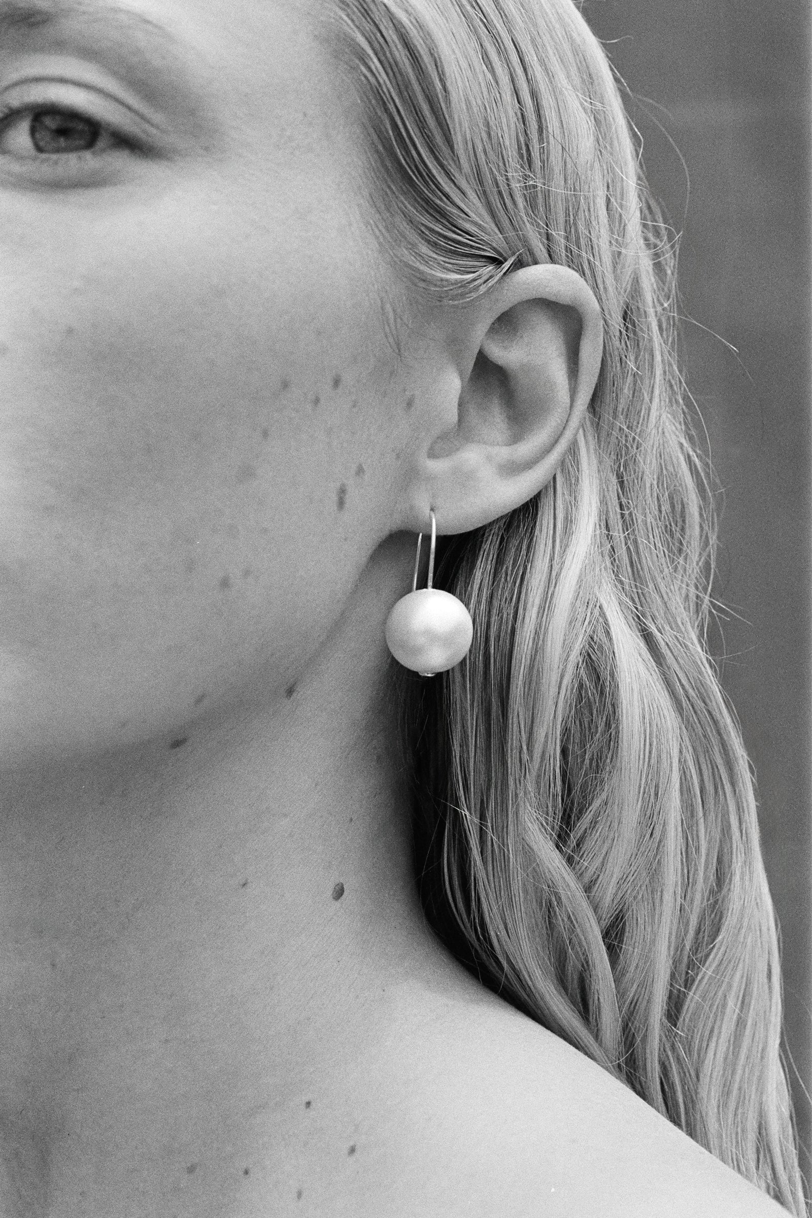 Pearl Iris Earrings - Image 2
