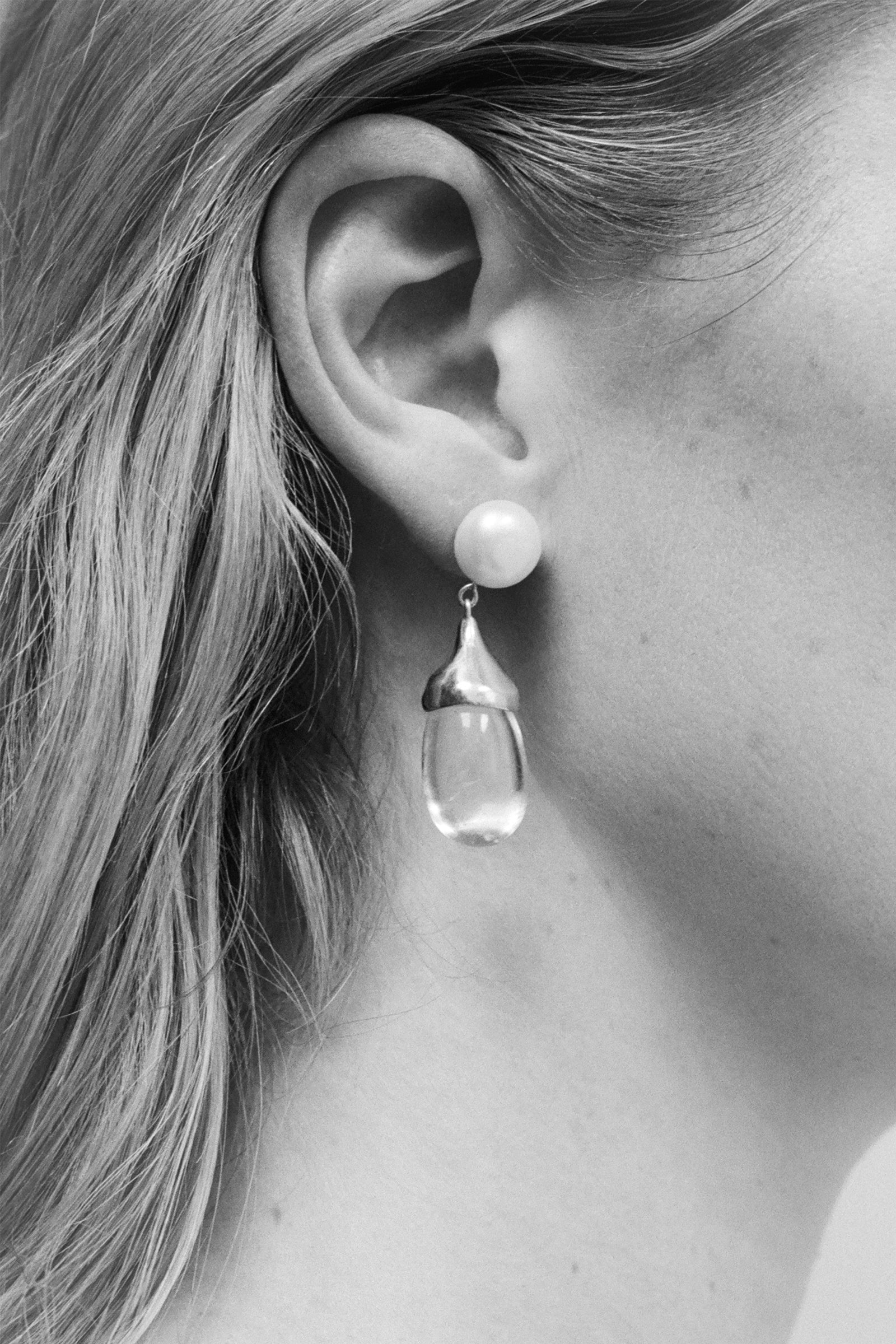 QUARTZ AUDREY EARRINGS - Image 4