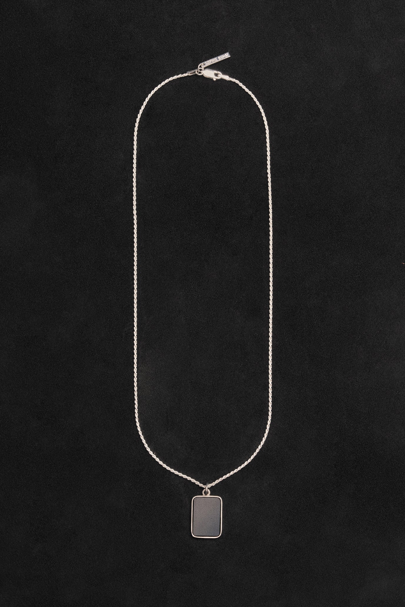 Rectangle Pendant | Men's - Image 3