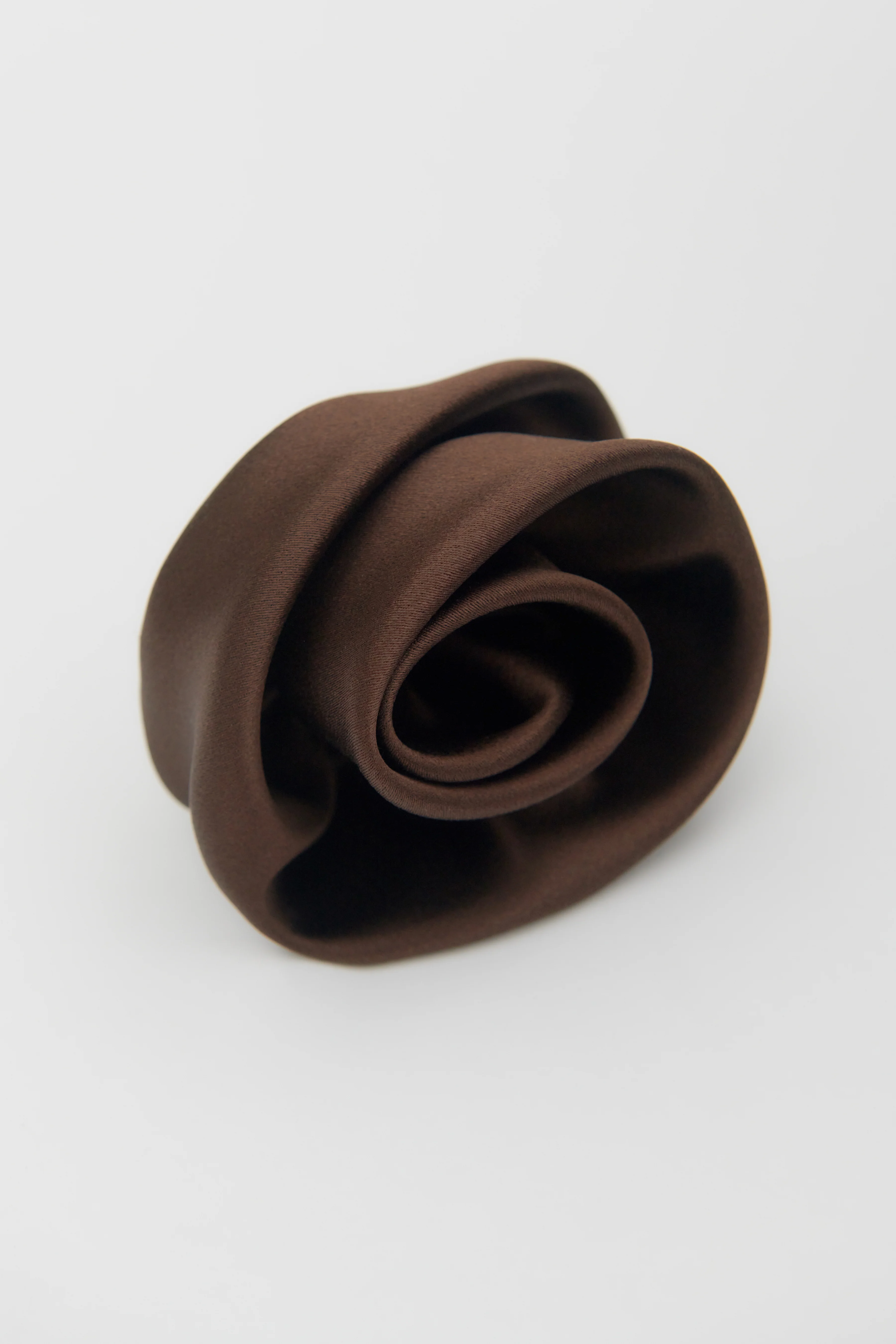 SATIN ROSE HAIR TIE - Image 3