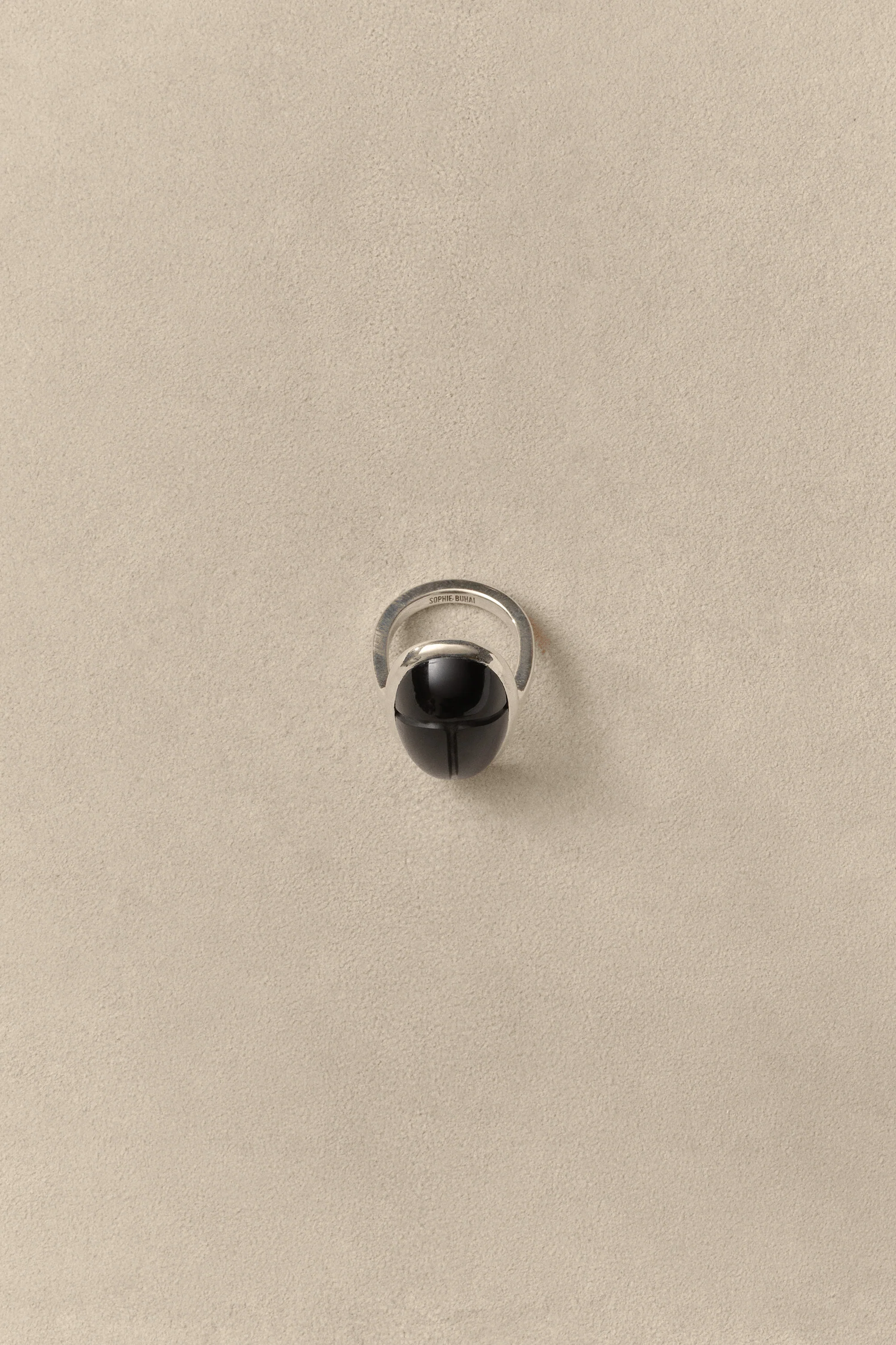 Scarab Ring in Onyx - Image 4
