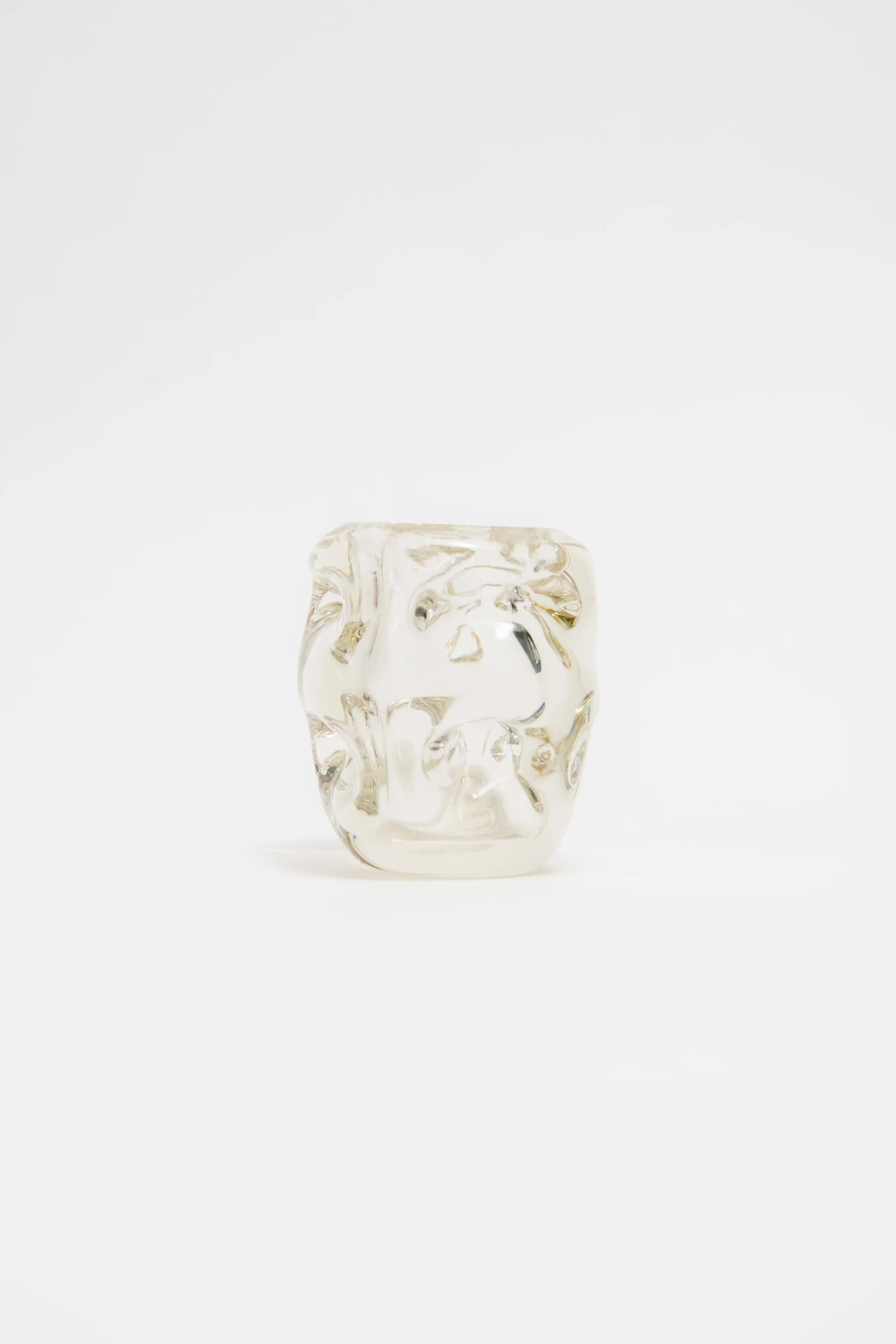 ANDRÉ THURET, GLASS VASE, C. 1930 - Image 3