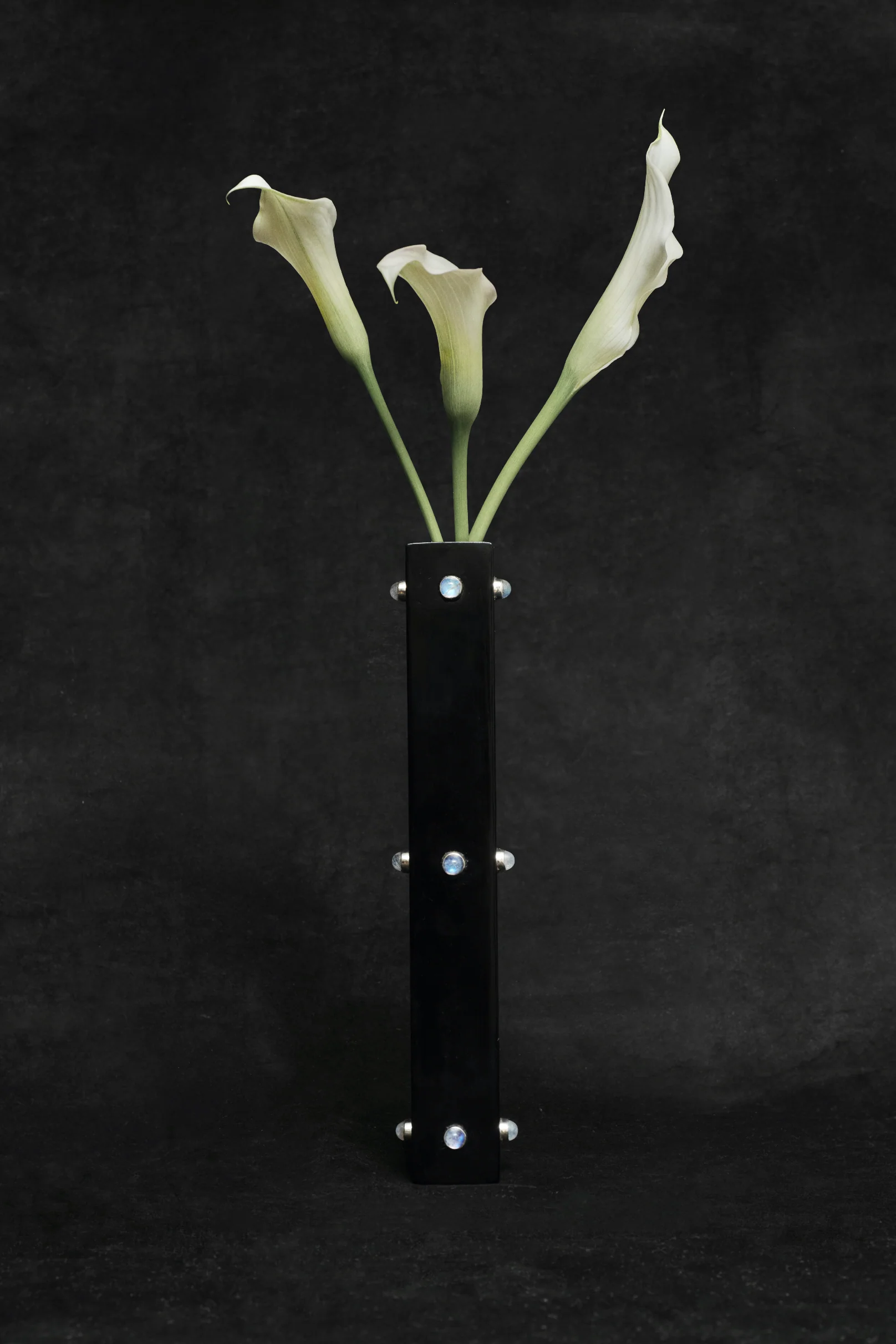 Three Sisters Bud Vase, Moonstone - Image 4