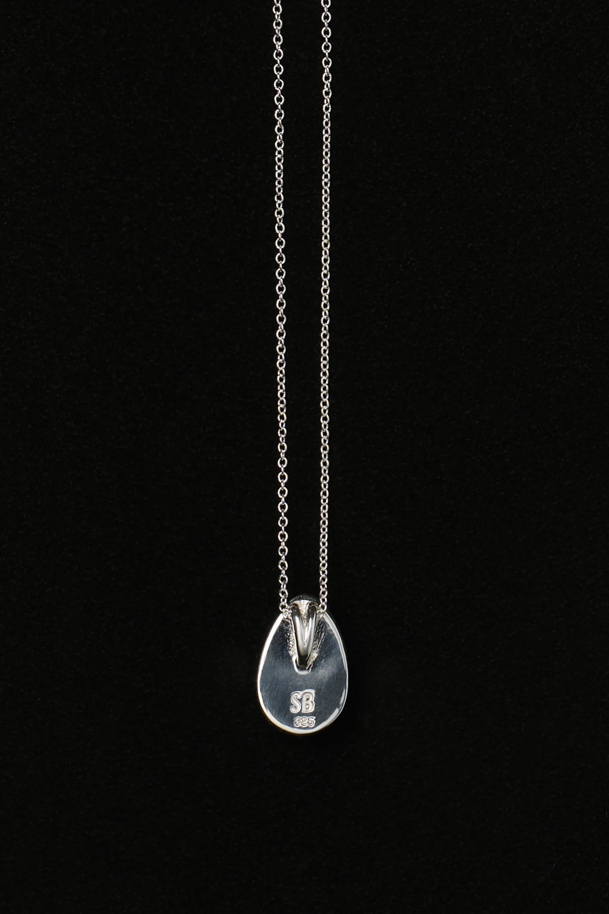 Tiny Egg Pendant in Jade - Image 4